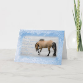 Tarjeta de vacaciones 5x7 Sorraia Mustang Don Juan