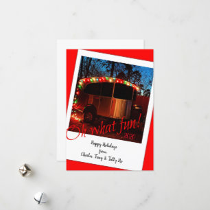 Tarjeta de vacaciones Airstream Basecamp