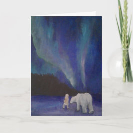 Tarjeta de vacaciones Aurora