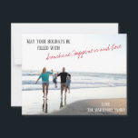 Tarjeta de vacaciones Beach y SUnshine - PERSONALI<br><div class="desc">¡Envíe un mensaje diferente lleno de sol,  felicidad y amor en las vacaciones!</div>