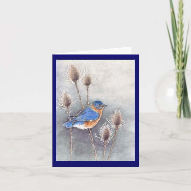 Tarjeta de vacaciones Bluebird (Anverso)