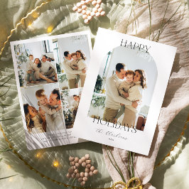 Tarjeta de vacaciones Boho moderna