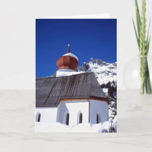 Tarjeta de vacaciones Church Stuben Austria