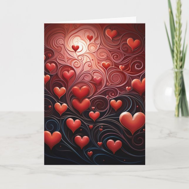 Tarjeta de vacaciones con amor (Anverso)