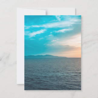Tarjeta de vacaciones con foto personalizada Aquí