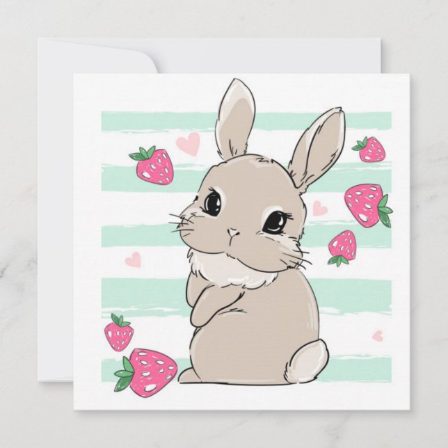 Tarjeta de vacaciones Cuta de Pascua (Anverso)