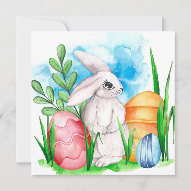 Tarjeta de vacaciones Cuta de Pascua (Anverso)