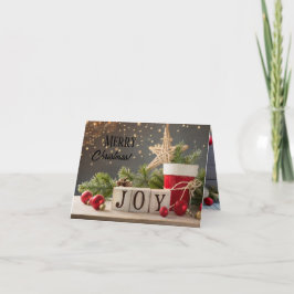 Tarjeta de vacaciones de 5 imágenes JOY