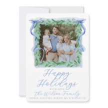 Tarjeta de vacaciones de arcoíris de acuarela