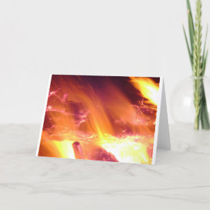 Tarjeta de vacaciones de Campfire