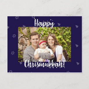Tarjeta de vacaciones de Chrismukkah