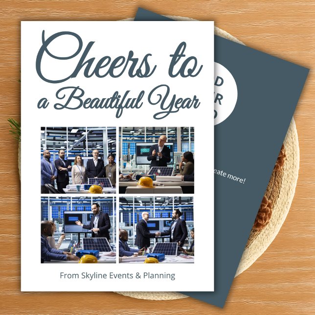 Tarjeta de vacaciones de collage de fotos para los (Subido por el creador)