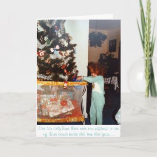 tarjeta de vacaciones de esperanzas y deseos