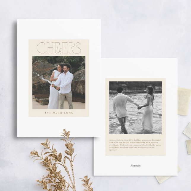 Tarjeta de vacaciones de estilo minimalista (Subido por el creador)