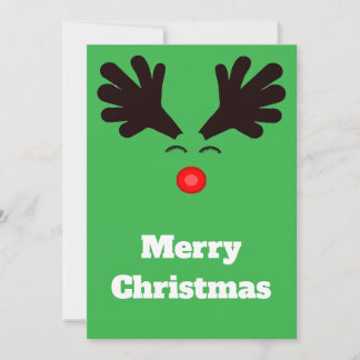 Tarjeta de vacaciones de Feliz Navidad