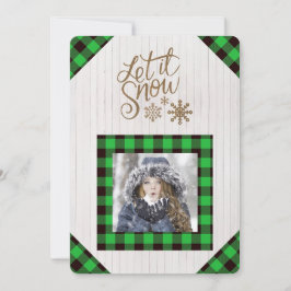 Tarjeta de vacaciones de foto de cuadros de búfalo