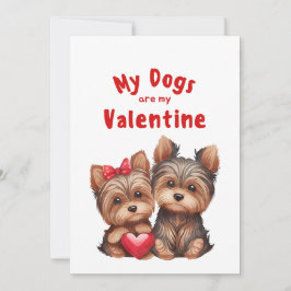 Tarjeta de vacaciones de foto de mascota de perro