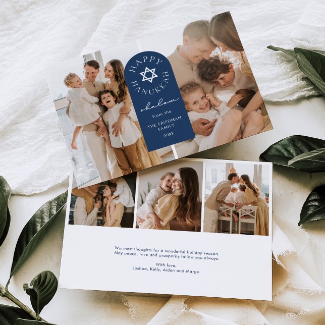 Tarjeta de vacaciones de fotografía Arch Hanukkah (Subido por el creador)