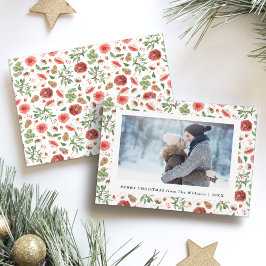 Tarjeta de vacaciones de fotografía de verde para 