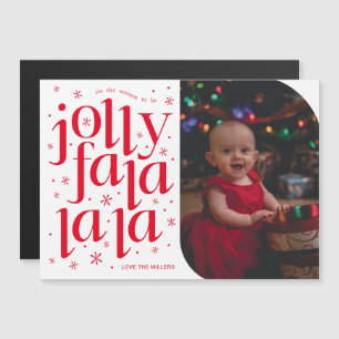 Tarjeta de vacaciones de fotos caprichosas Jolly F