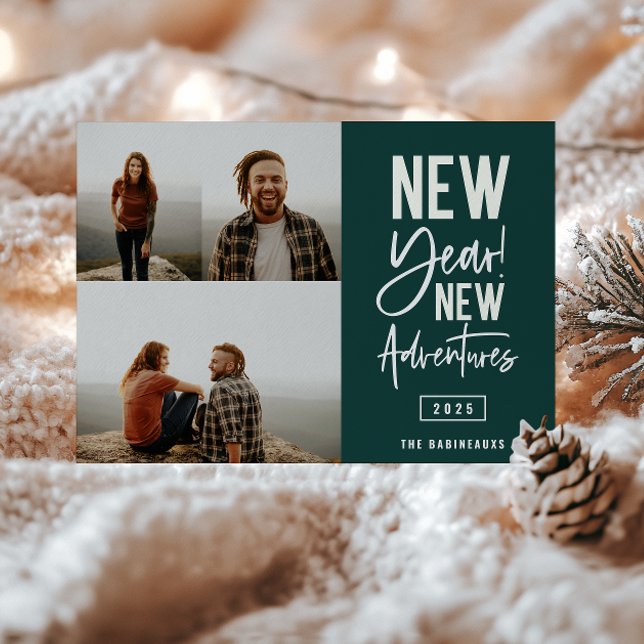 Tarjeta de vacaciones de fotos de New Year New Adv (Subido por el creador)