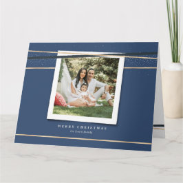 Tarjeta de vacaciones de fotos plegadas envueltas 