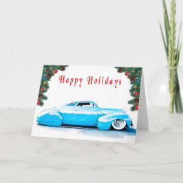 Tarjeta de vacaciones de Hot Rod