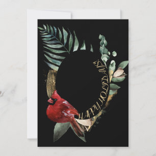 Tarjeta de vacaciones de invierno