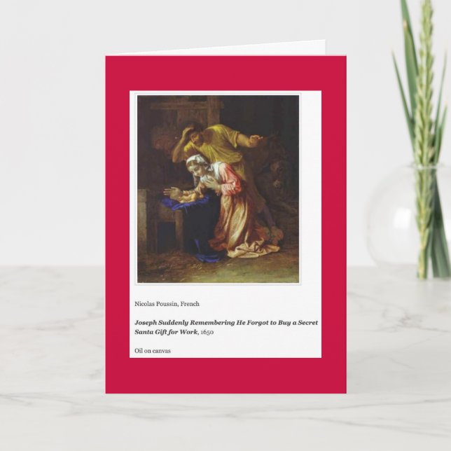 TARJETA DE VACACIONES DE JOSEPH FORGETFUENTE (Anverso)