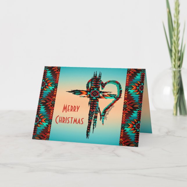 Tarjeta de vacaciones de la Cruz del Suroeste (Anverso)