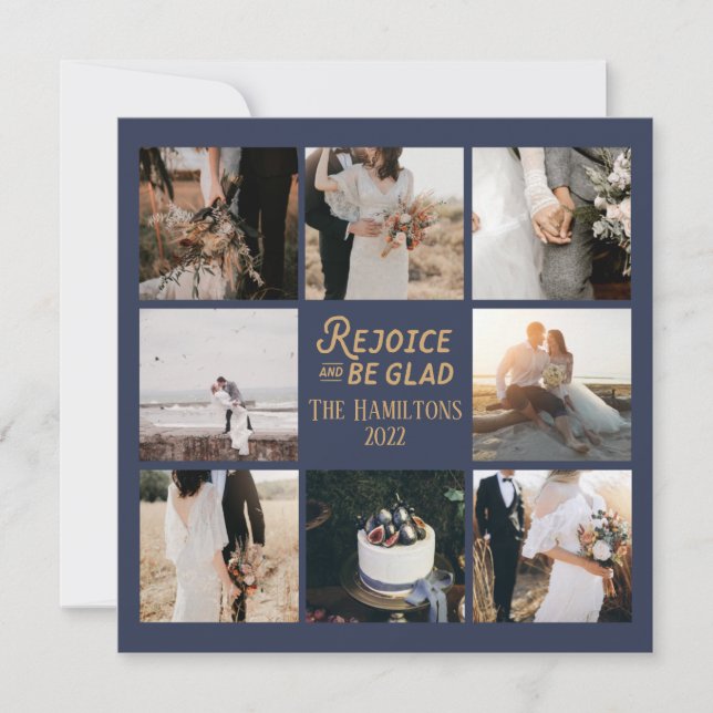 Tarjeta de vacaciones de la Marina de Collage de f (Anverso)