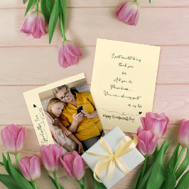 Tarjeta de vacaciones de la mejor abuela del perso