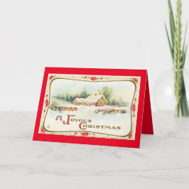 Tarjeta de vacaciones de mamá y papá