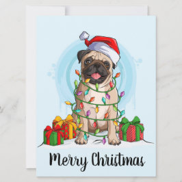 Tarjeta de vacaciones de Navidad