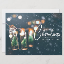 Tarjeta de vacaciones de Navidad