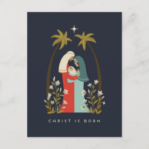 tarjeta de vacaciones de Navidad