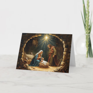 Tarjeta de vacaciones de Navidad Serie del Niño Je