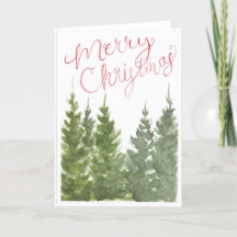 Tarjeta de vacaciones de Navidades acuáticos