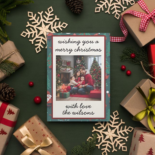 Tarjeta de vacaciones de Navidades de fotografía d (Subido por el creador)