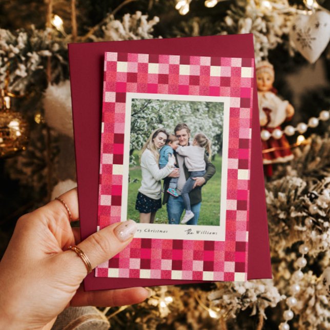 Tarjeta de vacaciones de Navidades de marco con co (Subido por el creador)