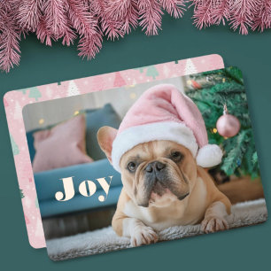 Tarjeta de vacaciones de Navidades de Relieve meta