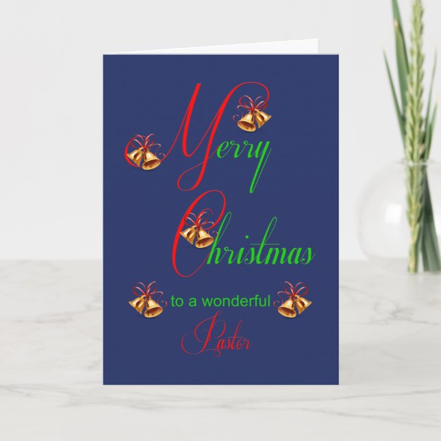 Tarjeta de vacaciones de Navidades pastores - Desp (Anverso)