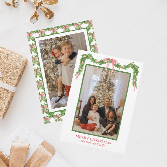 Tarjeta de vacaciones de Navidades Watercolor Red  (Subido por el creador)