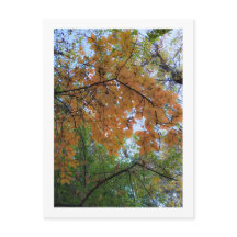 Tarjeta de vacaciones de otoño elegante