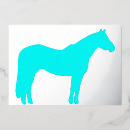 Tarjeta de vacaciones de papel de aluminio con tem