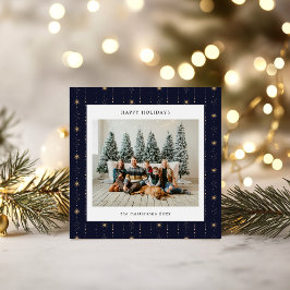 Tarjeta de vacaciones de papel pintado con estrell