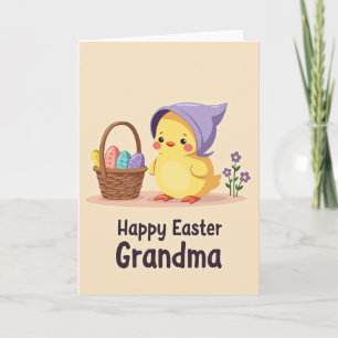 Tarjeta de vacaciones de primavera adorable con av
