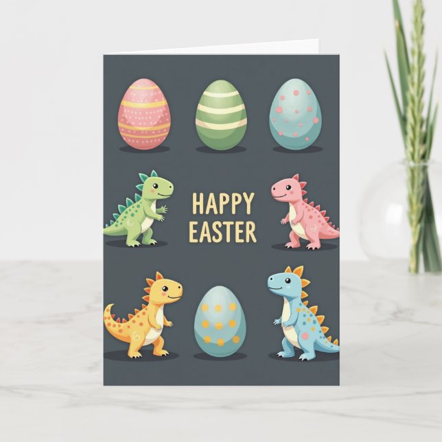 Tarjeta de vacaciones de primavera para reptiles f (Anverso)