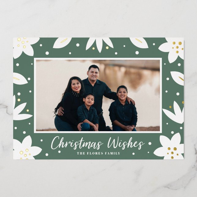 Tarjeta de vacaciones de Relieve metalizado de Nav (Anverso)