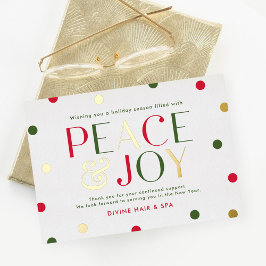 Tarjeta de vacaciones de RELIEVE METALIZADO de tem